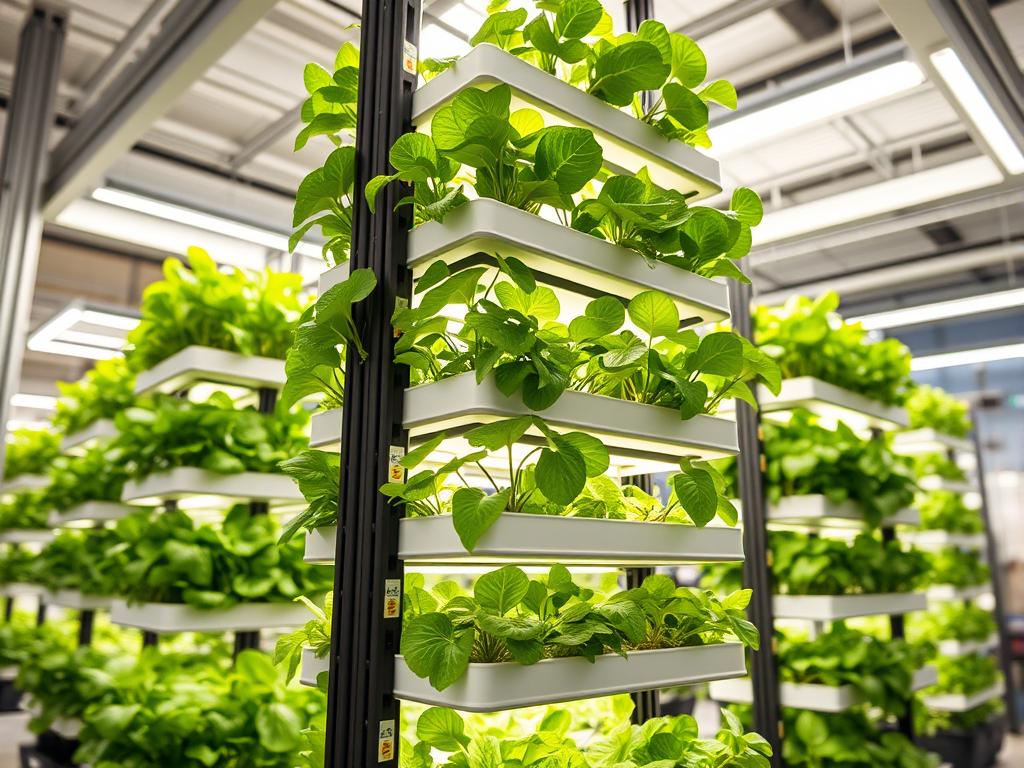 Indoor vertical farm operation